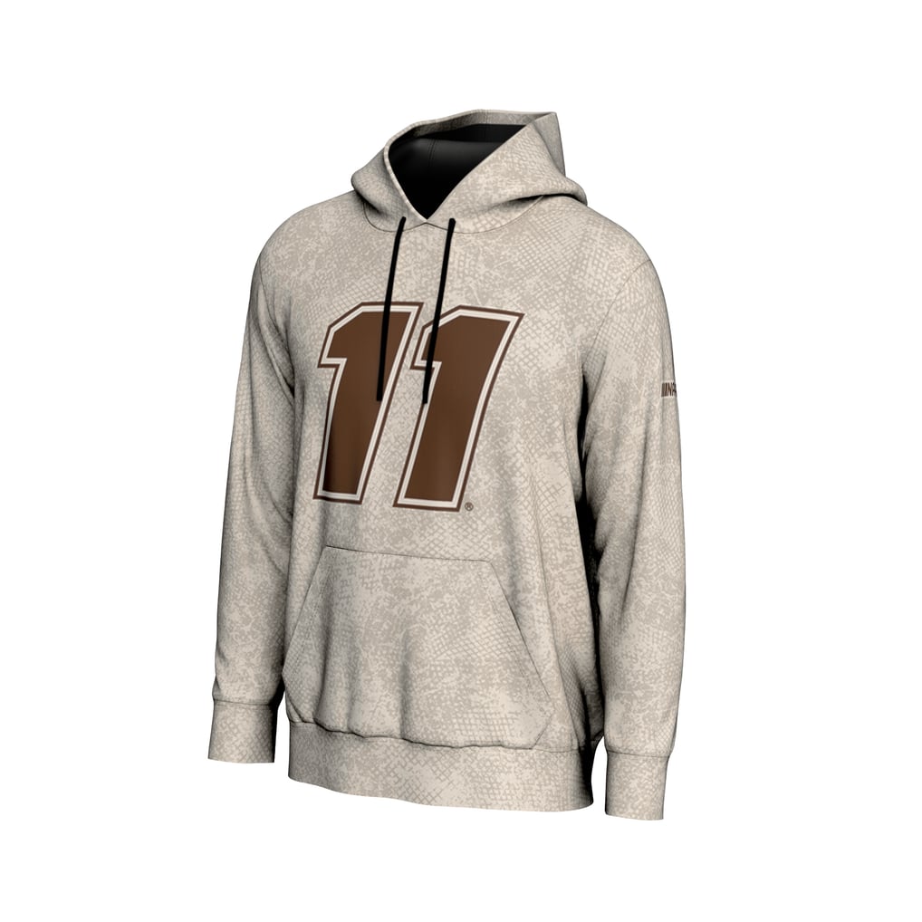  Denny Hamlin ProSphere 2025 NASCAR Salutes Collection Pullover Hoodie - Tan